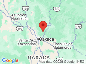 Map of Site Report: La Cumbre Ixtepeji, Mexico